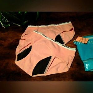 2 New Pair NWOT Pink 10-12 yrs INNERSY period Panties